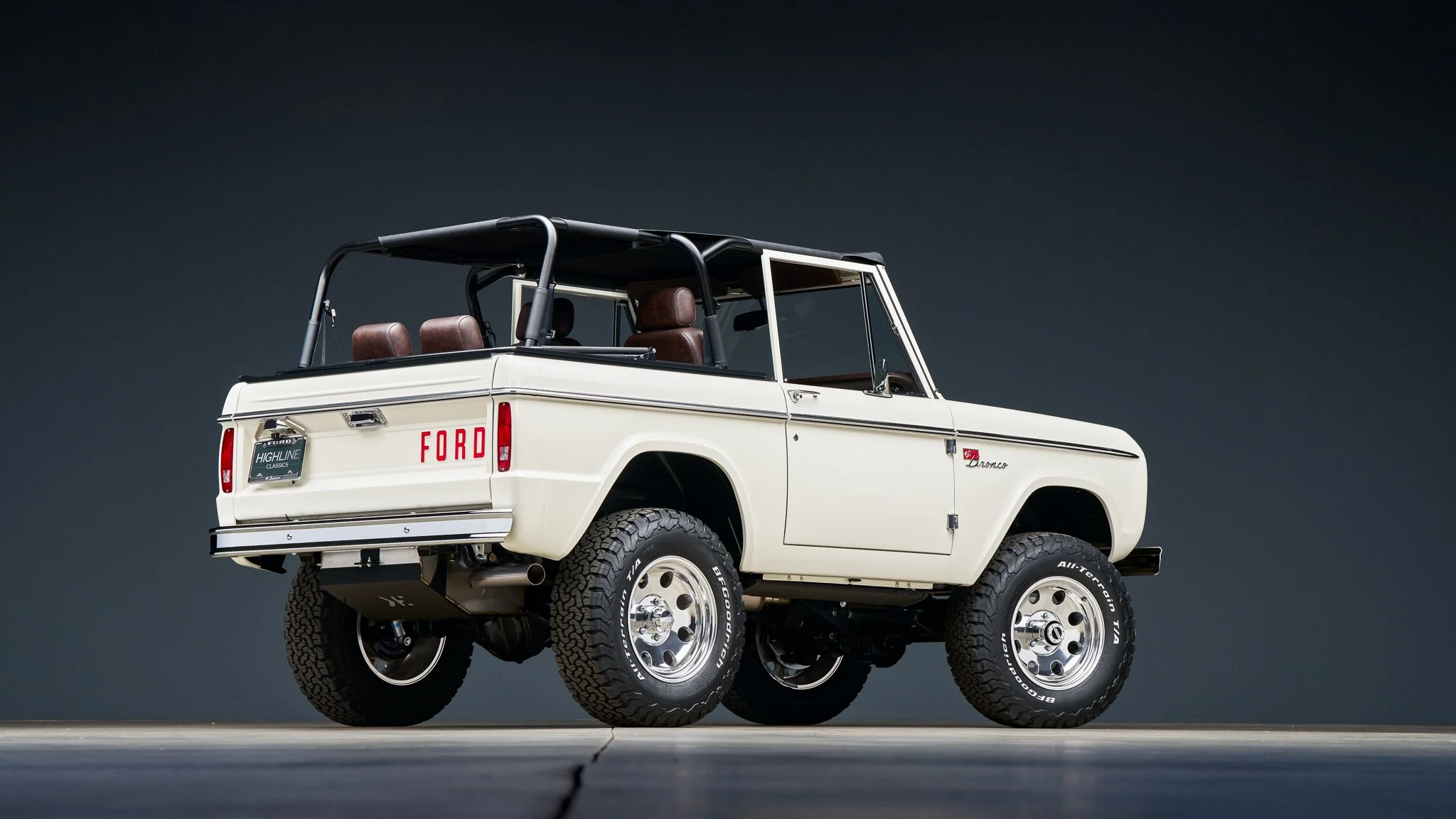 1976 Ford Bronco – Wimbledon White — HighLine Classics